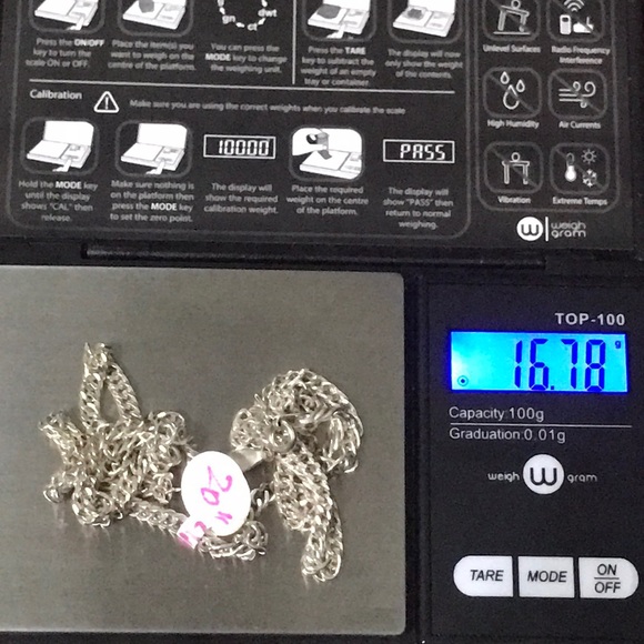 Brand New Link .925 Sterling Silver 20”/4 mm Chain - Picture 5 of 5